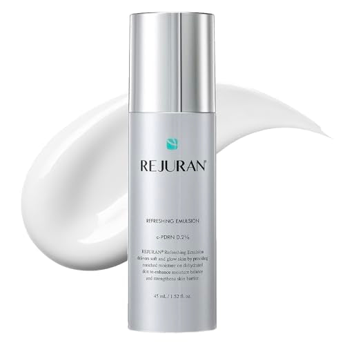 REJURAN¢ç Refreshing Emulsion, c-PDRN¢ç - Salmon DNA Facial Moisturizer for Deep Hydration, Radiance-Boosting, Firmness, Skin Elasticity, and Optimal Moisture Balance. Korean Skincare (1.52 fl oz)