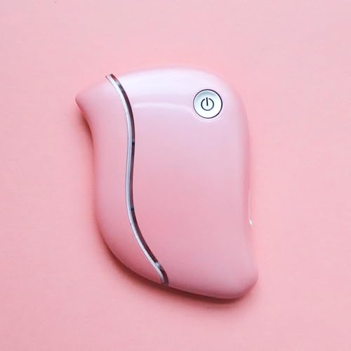 Mei Apothecary Triple Threat LED Gua Sha Tool Natural, Non-Toxic Skincare | LED Light, Heat & Sonic Vibration for Enhanced Facial Care