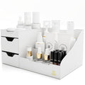 Large Makeup Organizer with Drawers - Countertop Beauty Storage