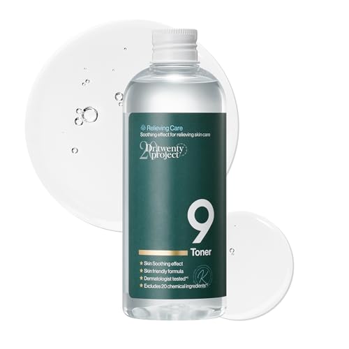 9 Toner - Soothing, Moisturizing, Sebum Control with Mugwort Extract for Sensitive, Dry, Oily Skin ? Reduces Redness, Whiteheads, Blackheads - Korean Skin Care (300ml / 10.14 fl.oz)