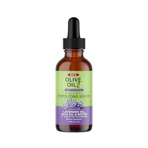 ORS Olive Oil Braidzone Fertilizing Serum with Lavender, Acai & Biotin for Hair & Scalp 2 oz (1)