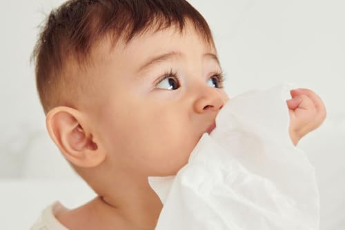 Nest Designs 100% Cotton Baby Wipes for Sensitive Skin - 80 Pack