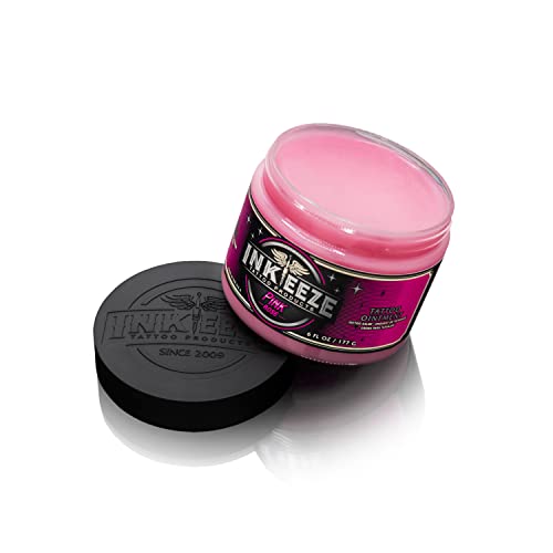 Pink Tattoo Ointment for Artists & Aftercare - 6oz Vegan Formula