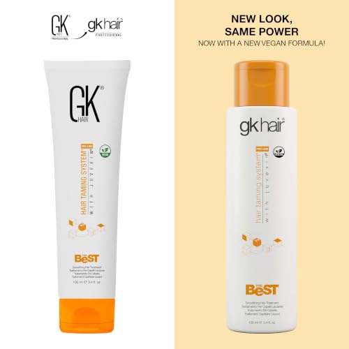 GK Hair Keratin Treatment - Anti-Frizz Smoothing Cream 3.4oz