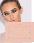 Silver Crystal Bindis - Face Jewels Sticker Pack