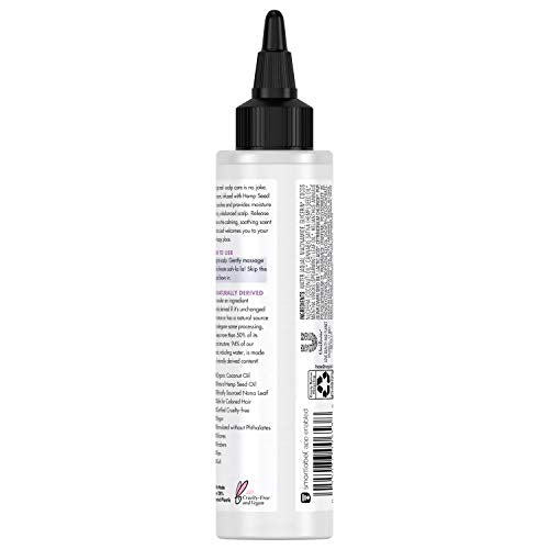 Love Beauty & Planet Scalp Serum Soothe & Nourish for a Dry Scalp Hemp Seed Oil & Nana Leaf Vegan, Paraben-free, Silicone-free, Cruelty-free 3.2 oz