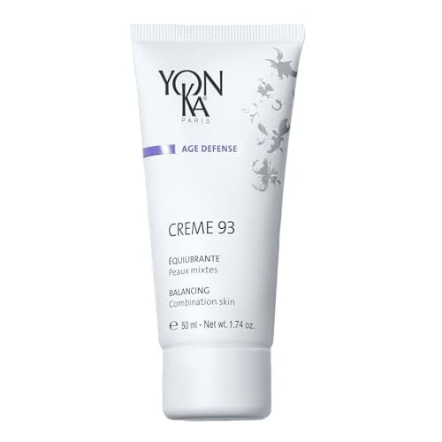 Yon-Ka Creme 93 Mattifying Moisturizer | Balancing Facial Cream for Combination Skin | Balance Oily Complexion with Vitamins A, C and E | Paraben-Free | 1.74 oz