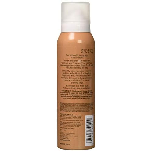 Sally Hansen Airbrush Legs Medium Glow 4.4 Ounce (130ml) (2 Pack)