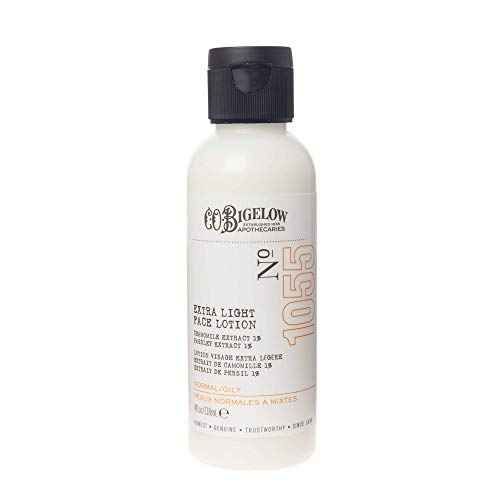 C.O. Bigelow Face Care Collection, Extra Light Face Lotion, Lightweight Facial Moisturizer with Aloe Vera, Chamomile, Made in the USA, 4 fl oz