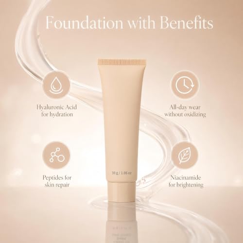 Color-Adjusting Foundation for Women | Self-Blending All-Day Wear