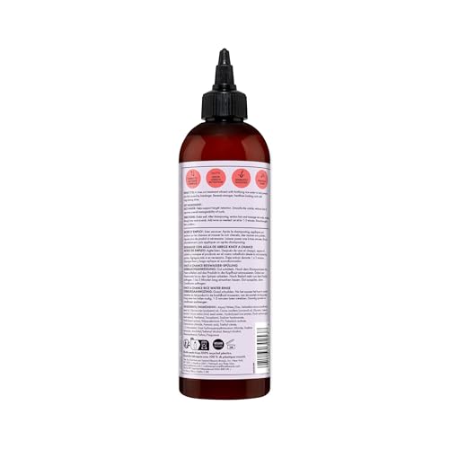 HASK Knot A Chance Rice Water Rinse with Fortifying Rice Water for Wavy, Curly, Coily & Kinky Hair, Minimizes Shedding, Enhances Shine, Vegan, Sulfate-Free, Cruelty-Free ? 12 fl oz