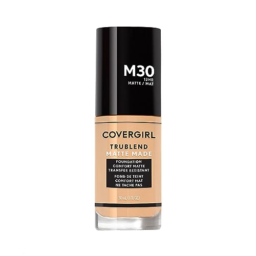 COVERGIRL TruBlend Matte Made Liquid Foundation, Honey