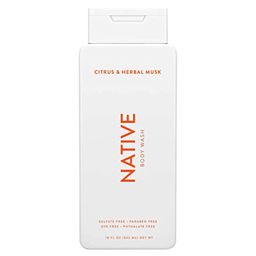 Native Body Wash - Citrus & Herbal Musk - 18 oz (532ml)
