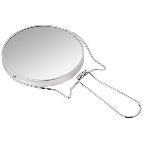Goody Two-Sided Makeup Mirror with Stand - 1X and 3X Dual Sided Magnification - Lightweight & Portable Table Top Magnifying Vanity Mirror
