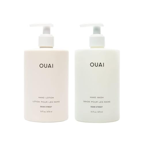OUAI Hand Wash & Lotion Set - Dean Street Scent, 16 fl oz Each