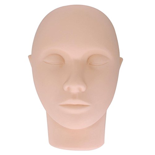 Pro Mannequin Training Head for Eyelash Extensions & Makeup