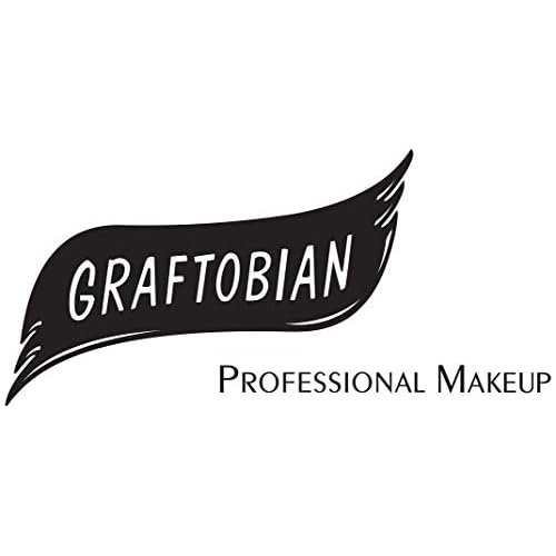 Graftobian Chaos Clown Makeup Kit - Complete 11 Piece Set for Joker Jester or Clown Halloween Costume - Full Color Instructions (Deluxe)