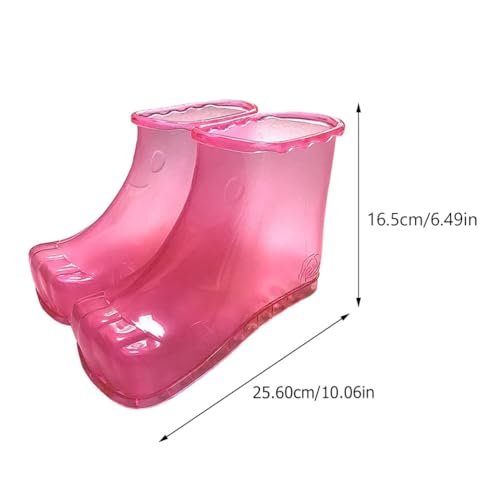 ARTIBETTER Home Slippers 2Pcs Foot Spa Shoes Foot Massager Thermal Massage Bath Shoes 16.5cm Slipper