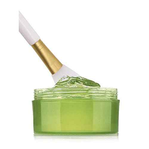 Mini Skater 24Pcs Soft Silicone Face Mask Brushes for Facial Mud Clay Charcoal Mixed Masks Hairless Moisturizers Body Lotion & Butter Applicator Skincare Beauty Tools (White)