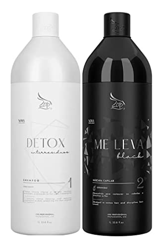 Zap Me Leva Black and Detox Kit 2L Brazilian Keratin Treatment