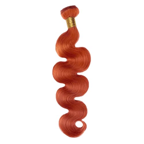 Color 350 Ginger Body Wave Human Hair Bundle 32 Inch