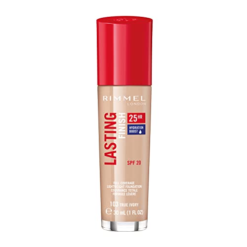 Rimmel Lasting Finish 25HR Foundation 103 True Ivory