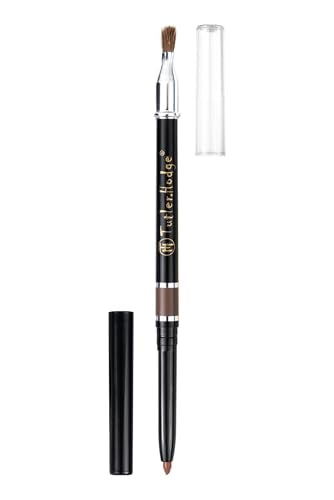 Retractable Waterproof Lip Liner Pencil with Dual Brush