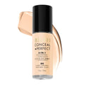 Milani Conceal + Perfect 2-in-1 Foundation & Concealer, 00 Light Natural