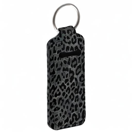 Chapstick Holder Keychain Clip-on Lip Balm Sleeve Pouch