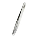 Rubis Switzerland Slanted Tip Tweezer-Silver
