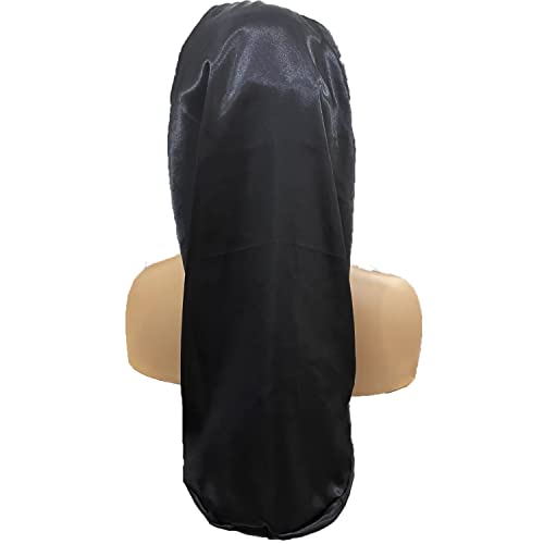 4 Pcs Satin Bonnet Set for Women - Soft Silky Sleep Caps