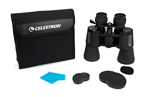 Celestron – UpClose G2 7x35 Binocular – Multi-coated Optics for Bird Watching, Wildlife, Scenery and Hunting – Porro Prism Binocular for Beginners – includes Soft Carrying Case