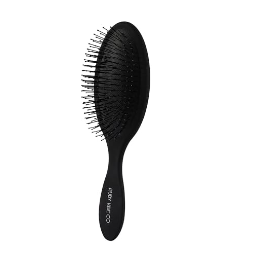 Glow Detangler Hair Brush for Women Wet or Dry, Fine & Curly Hair