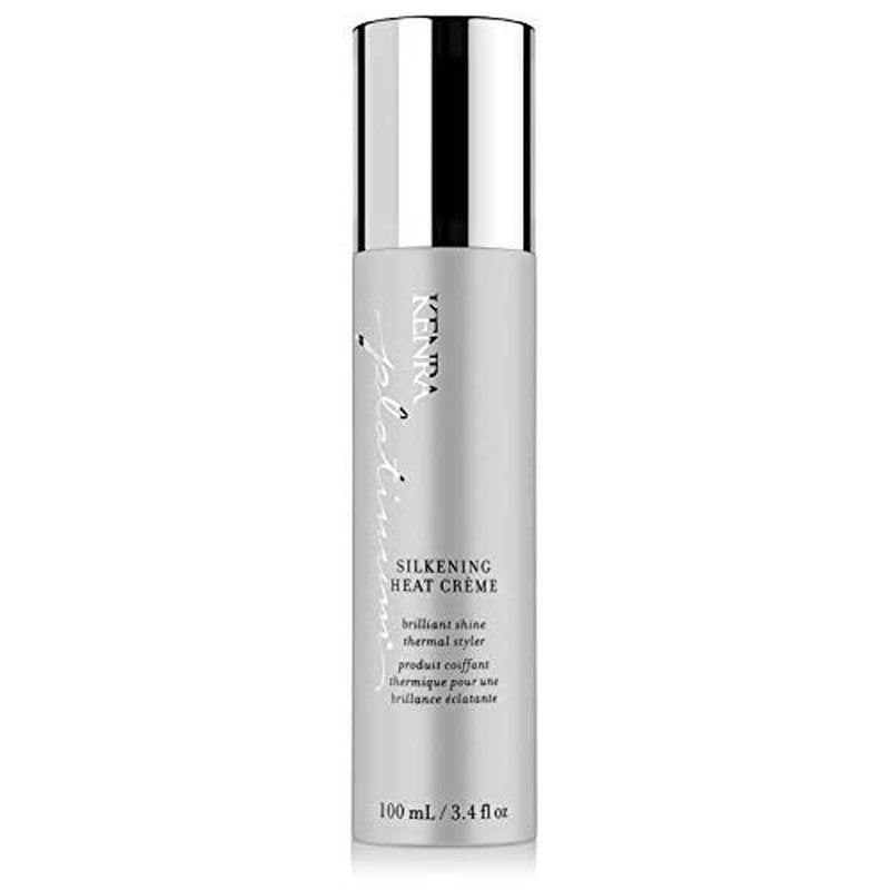 Kenra Platinum Silkening Heat Crème | 3.4 fl oz | Heat Protectant Styling Cream