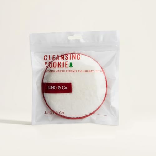 JUNO & Co. Reusable Makeup Remover Pad - Washable Red