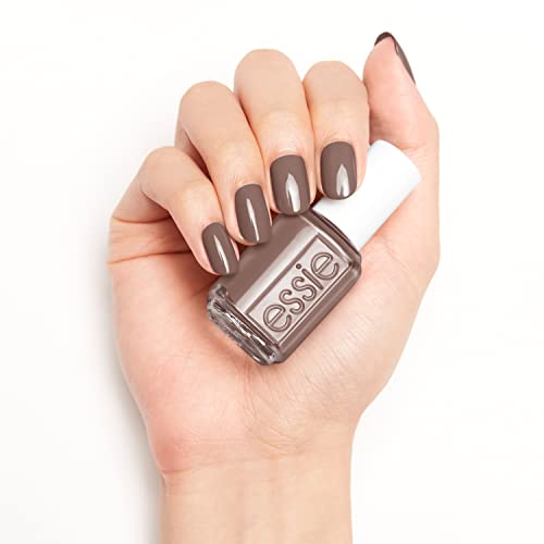 essie Nail Polish, Glossy Shine Finish, Chinchilly, 0.46 Ounces (Packaging May Vary) Granite Gray (Pack of 2)