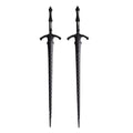 Viking Hair Sticks Set – Retro Metal Sword Hair Pins for Thick Hair