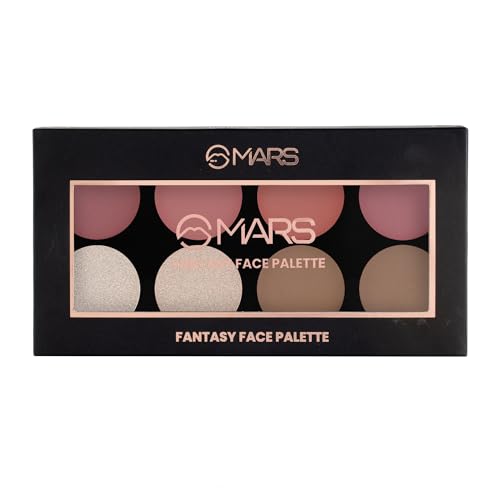 MARS Fantasy Face Palette – Blush, Highlighter & Bronzer