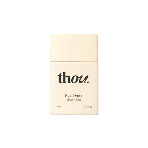 Thou Hue Drops Sheer Skin Tint/Foundation - 140 Neutral Warm, Medium Coverage, Natural Finish, silicone-free, Lightweight & Long-Lasting Foundation, Makeup Essentials, Easy to Blend, 30ml
