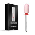 Ceramic Nail Drill Bit 3/32'' Smooth Round Top for Manicure & Pedicure