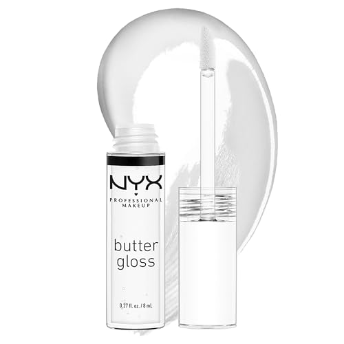 NYX Butter Gloss Lip Gloss - Non-Sticky Sugar Glass