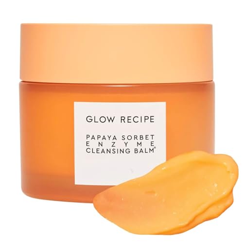 Glow Recipe Papaya Enzyme Cleansing Balm 3.38 oz – Gentle Oil‑to‑Milk Facial Cleanser