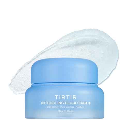 TIRTIR Ice-Cooling Cloud Cream | -4.36¡ÆC Instant Cool Down Firming Face Moisturizer for Day and Night Korean Skincare (1.76 Fl Oz)