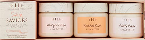 FarmHouse Fresh Shea Butter Sampler, 3-Count Moisturizing Cream