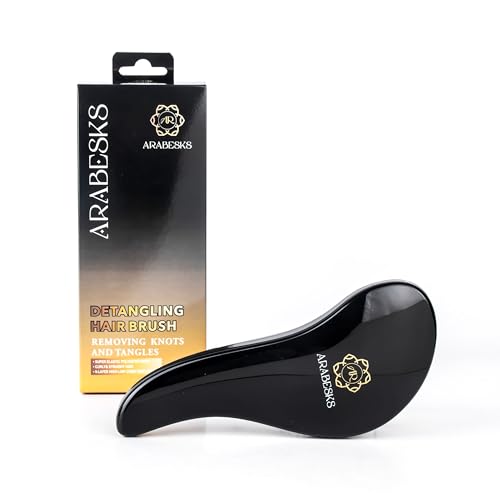 Detangling Brush for All Hair Types - Pain-Free for Adults & Kids