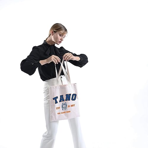 FOTAP Movie Insoire Tote Bag Ta EST. 36.BBY Shoulder Bag Clone Wars Merch (TAN Tote)