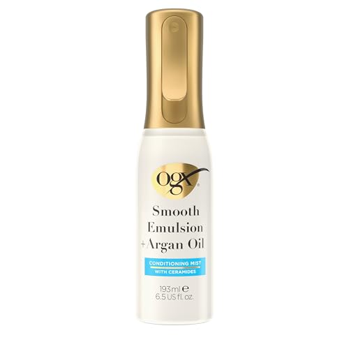 OGX Smooth Emulsion Argan Oil Hair Mist, 6.5 fl oz