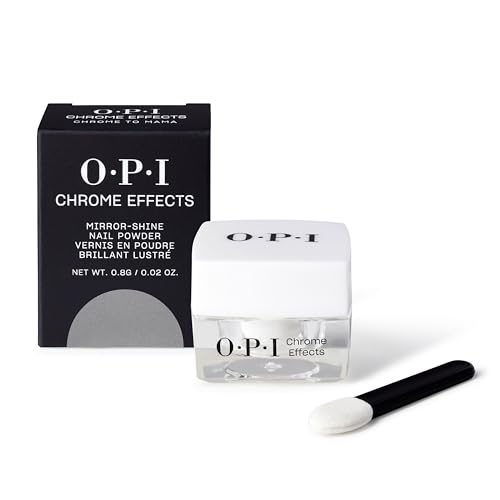 OPI Chrome Effects Mirror-Shine Nail Powder for Gel Polish with Applicator