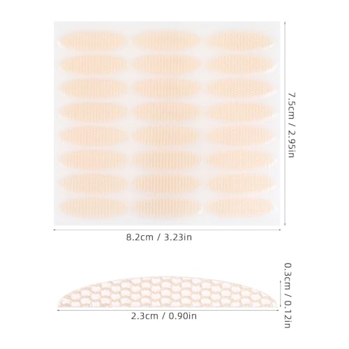 FOMIYES 240Pcs Lace Double Eyelid Tape for Hooded Eyes
