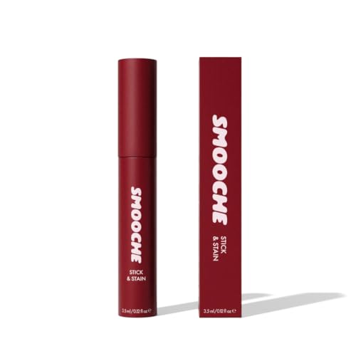Smooche Peel-Off Lip Stain Tint – Waterproof, 12-Hour Wear, Mauve Berry